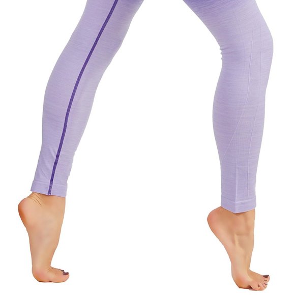 NEW Yelete Purple Ombre Leggings - Picture 3 of 6